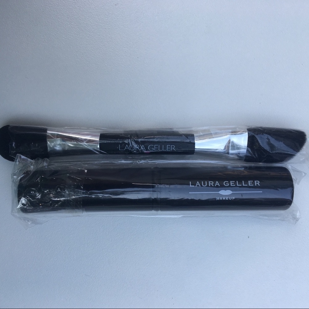 Laura Geller Brushes Set of 2 NEW